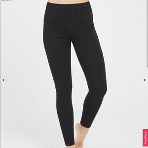 Spanx black jeggings